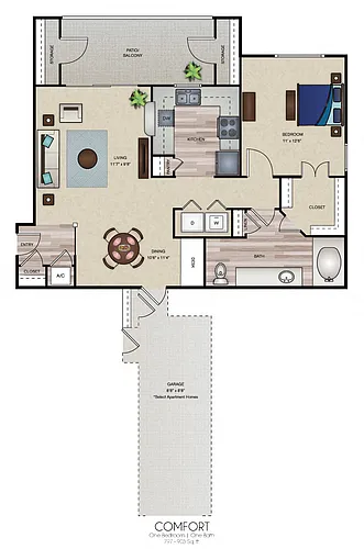 Floor plan Comfort