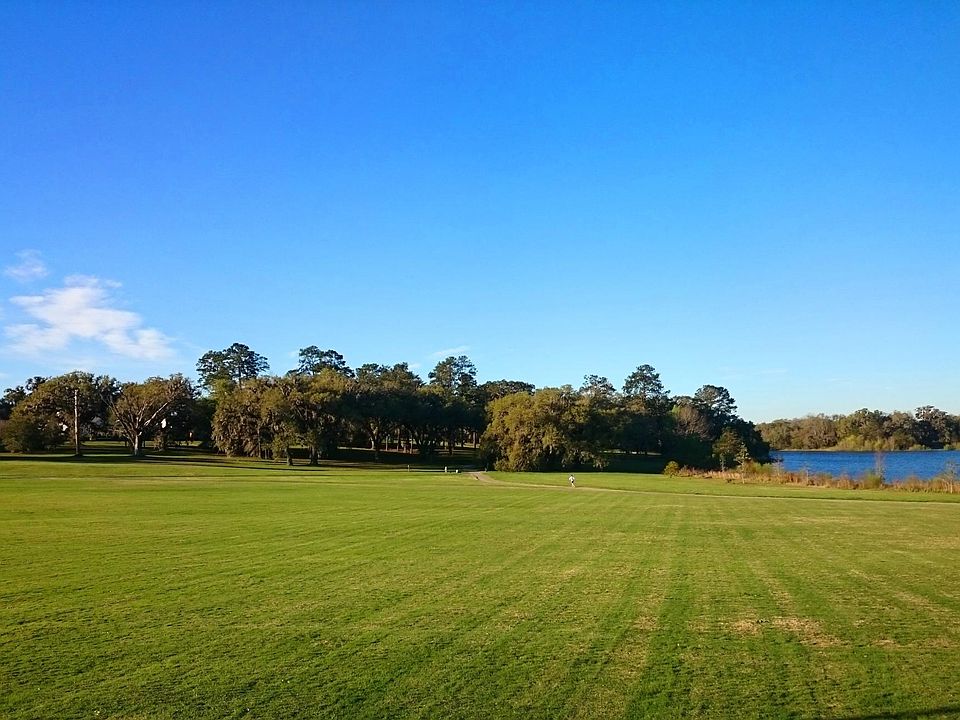 Southwood's Central Park and Central Park Lake on the other side of the street
