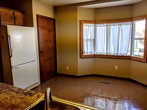 Bay window breakfast nook. Picture is taken from the dining room pass through.