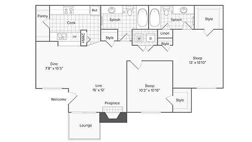 Floor plan Frisco