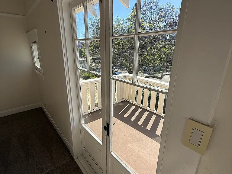 Second bedroom with balcony