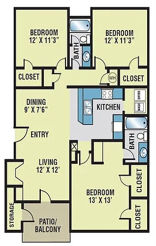 Floor plan C1