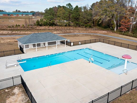Pool with club house