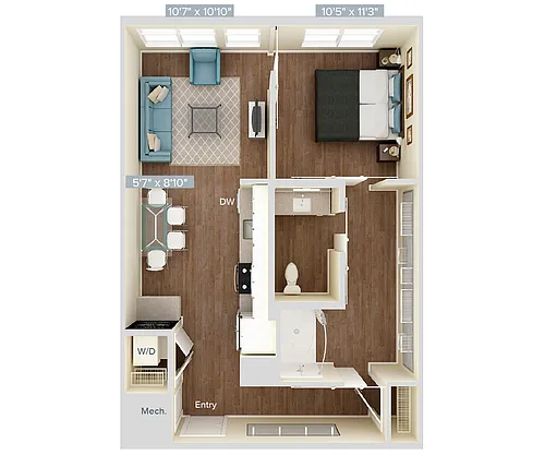 Floor plan AM08_701SF2208