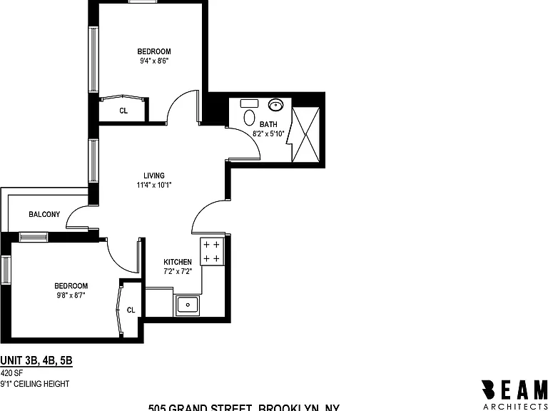 505 Grand St #5B — Photo 2