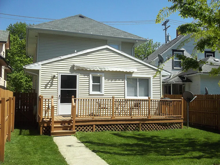 Fenced-In Backyard