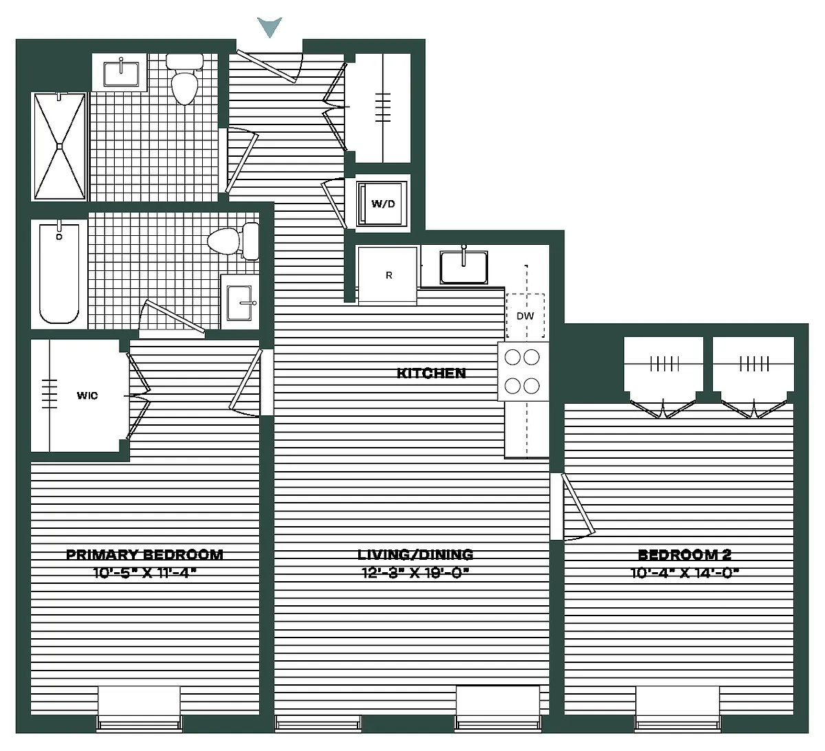 Floor plan B1