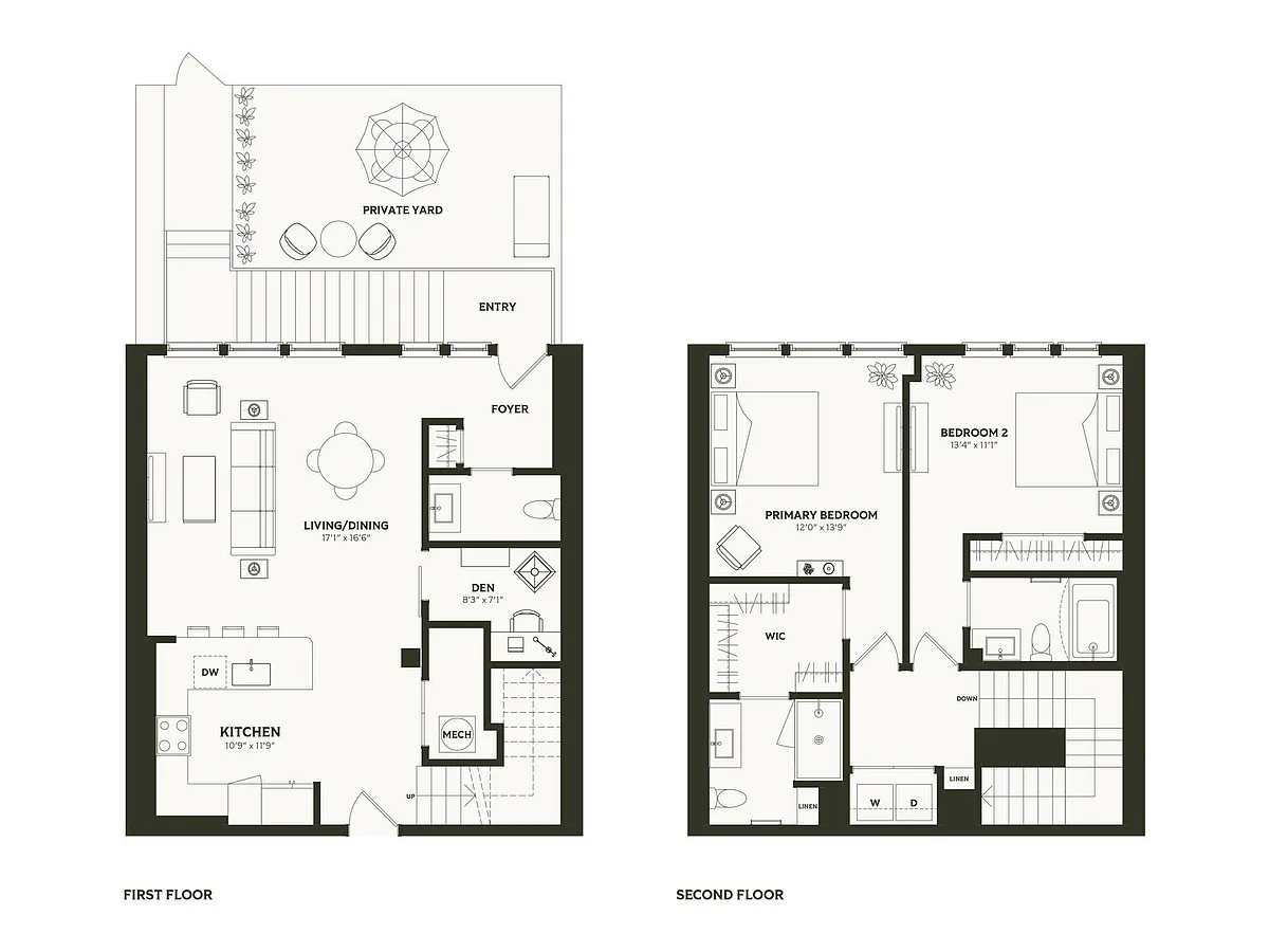 Floor plan TH-4