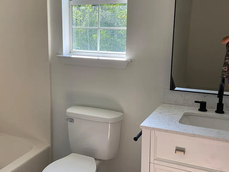 Upstairs bathroom.