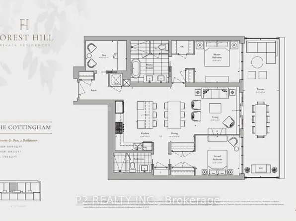 2 Forest Hill Rd #609, Toronto, ON M4V 0B7