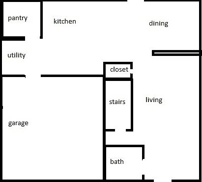 1st floor layout