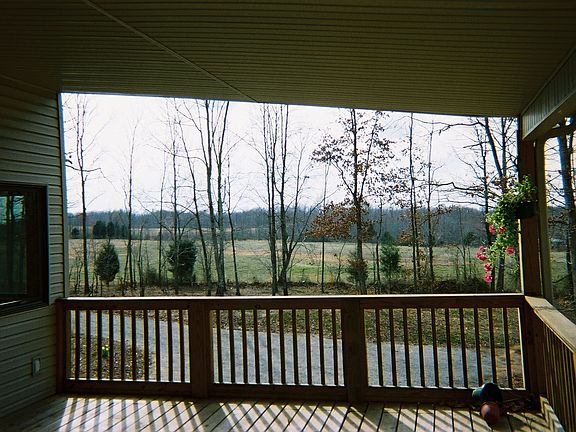 View from deck