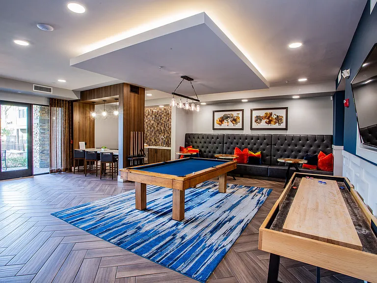 Billiards, Shuffleboard and Wall Scrabble