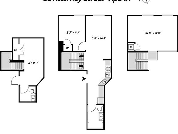 2nd image of 85 Attorney St APT 1A