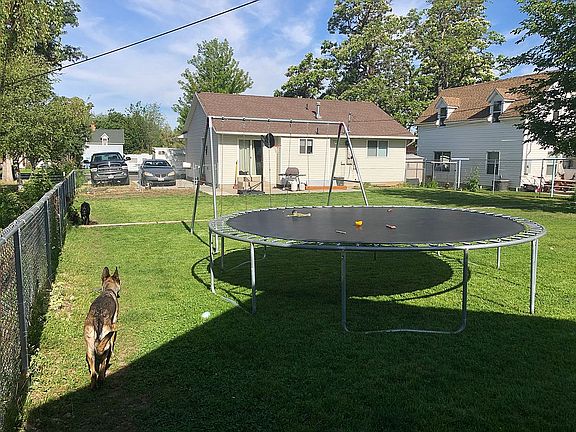 Looking west backyard