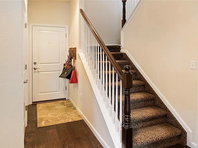 First-floor hallway