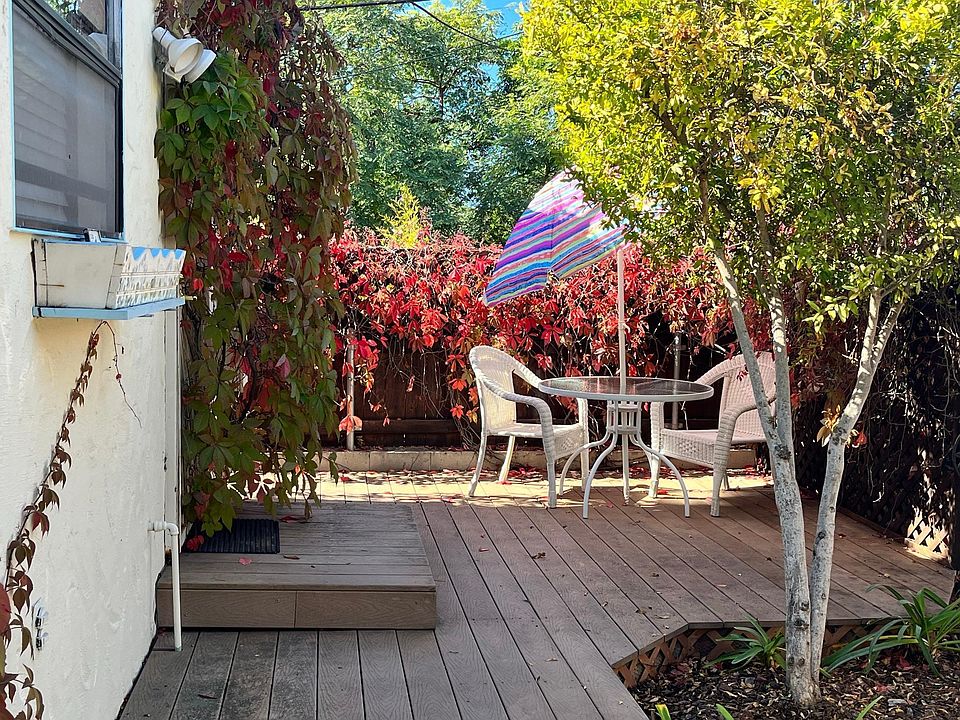 Outside deck