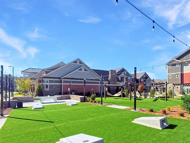 Corn Hole Playing Area