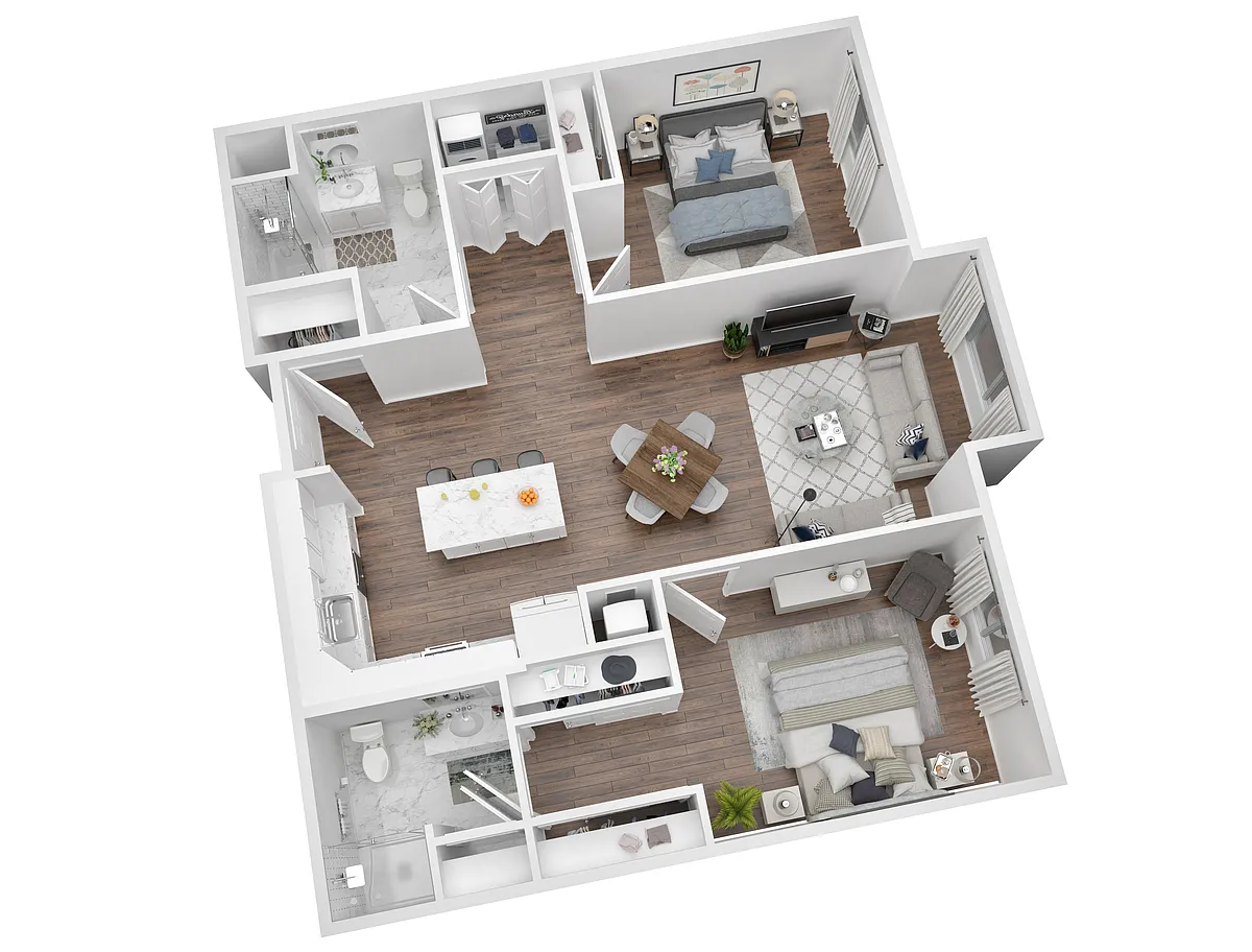 Floor plan B03A