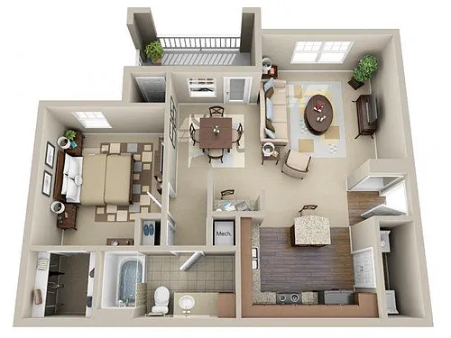 Floor plan A1
