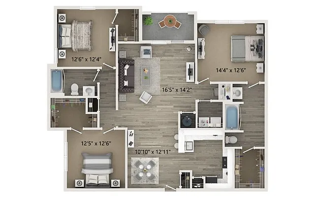 Floor plan C1