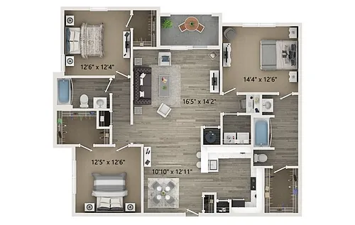 Floor plan C1