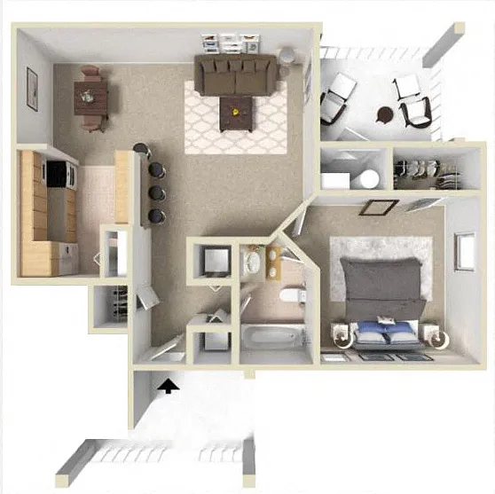 Floor plan Rosemont I