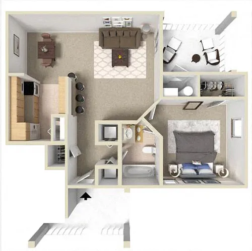 Floor plan Rosemont I