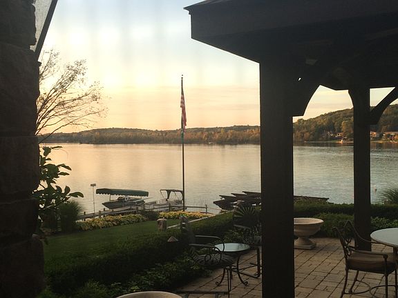 Sunset Lakeside upper patio