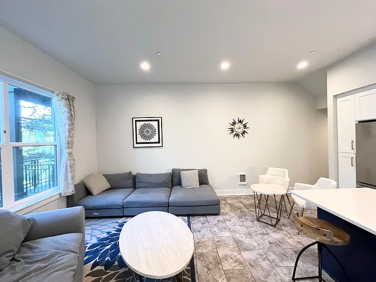 lower level (basement) living area
