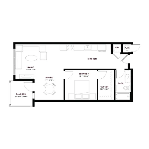 Floor plan Blue Grama