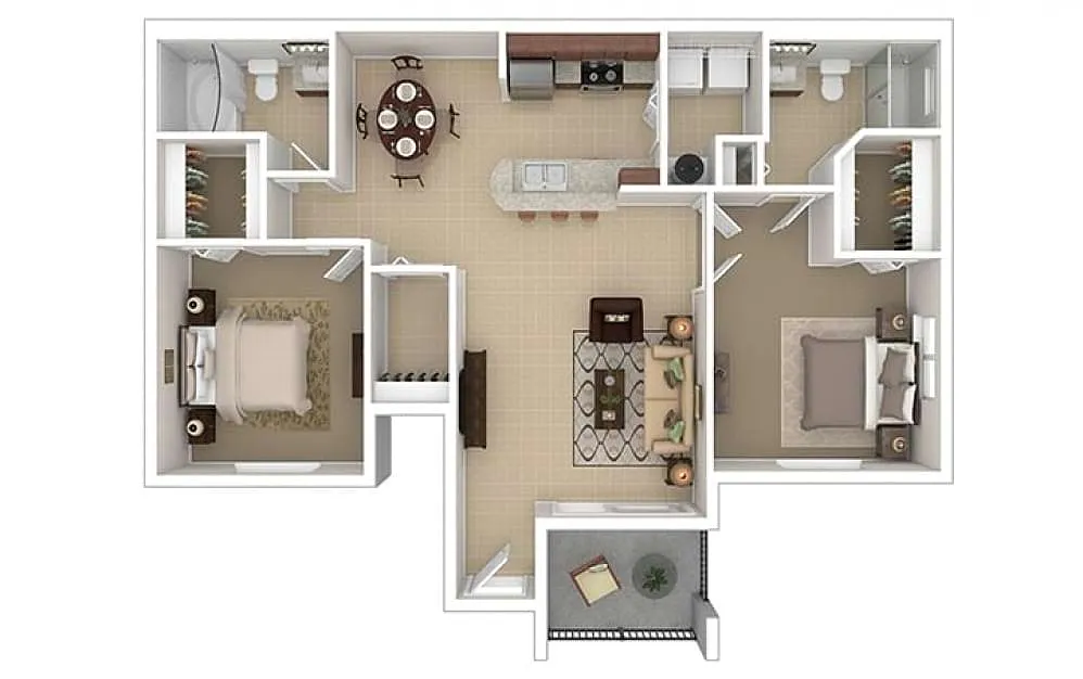Floor plan Lagoon South 1