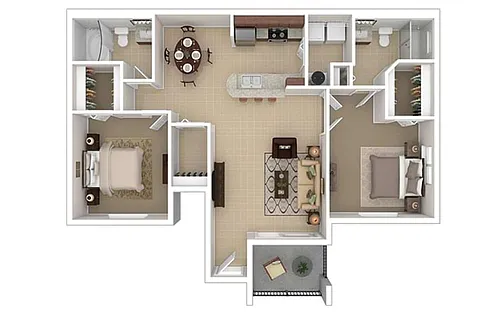 Floor plan Lagoon South 1