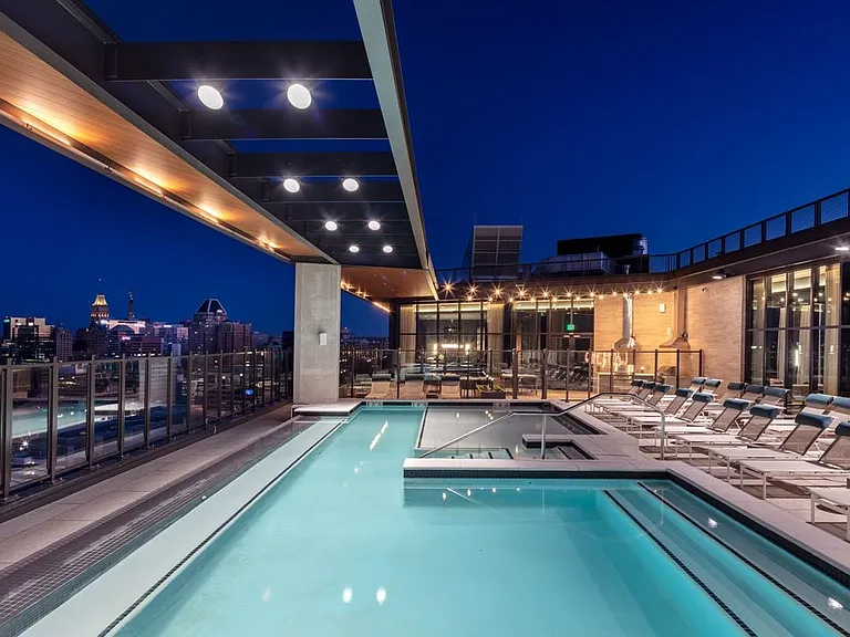 24th Floor rooftop pool and sundeck
