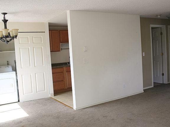 Living room before hardwoods were put in