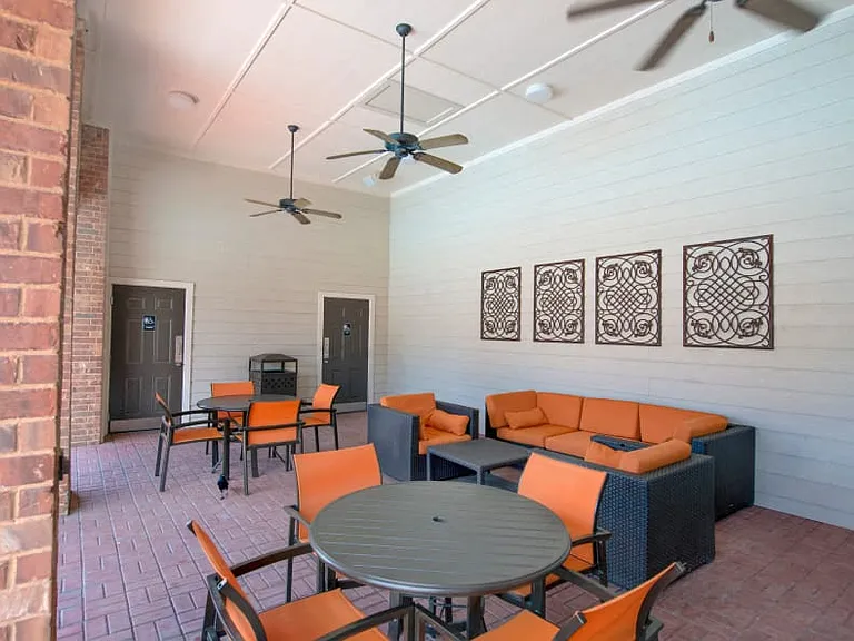 Outdoor Lounge Area.