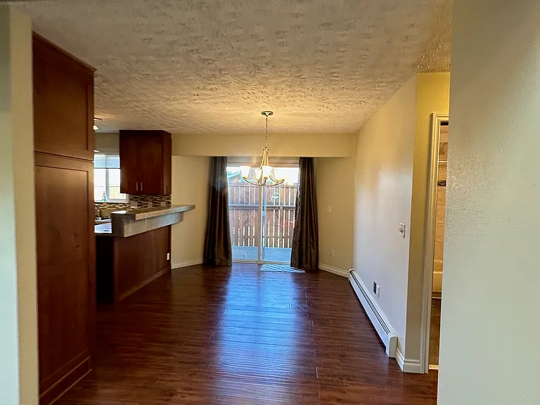 Dining room area from front room
