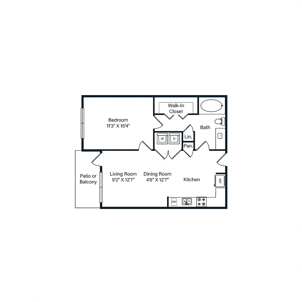 Floor plan A1