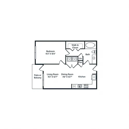 Floor plan A1