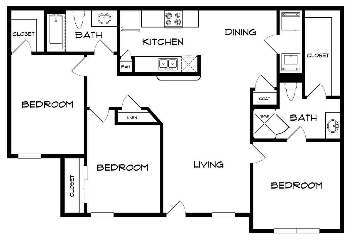 Floor plan C