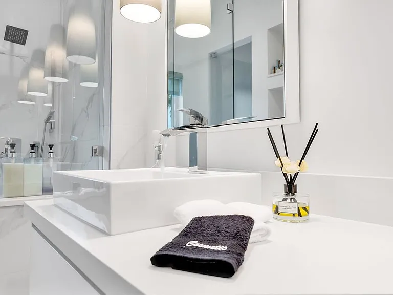 Brand new ensuite bathroom with all the essentials - perfect for kids and adults.