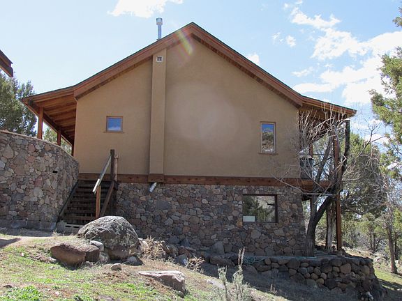 North side of the house