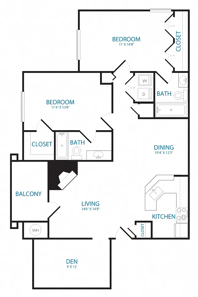 Floor plan The Winchester