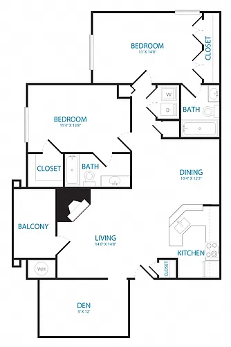 Floor plan The Winchester