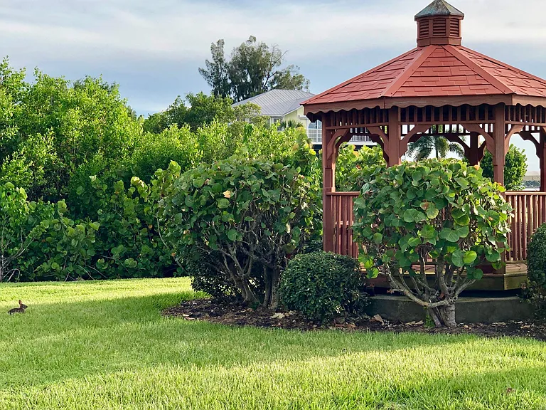Gazebo for your afternoon picnics.