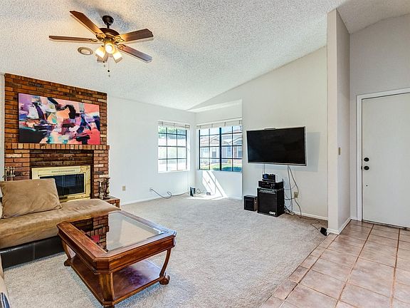 Entryway and Living Room