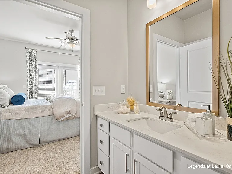 Legends at Laurel Canyon Model Bathroom & Bedroom