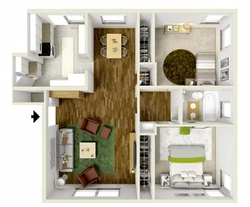 Floor plan 2X1