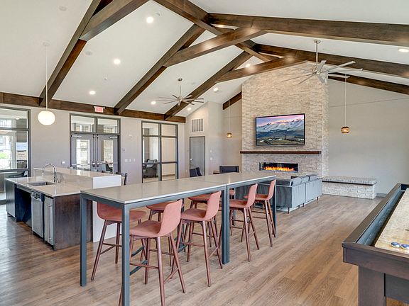 Our large clubhouse is the perfect place for residents to hang out or entertain friends.