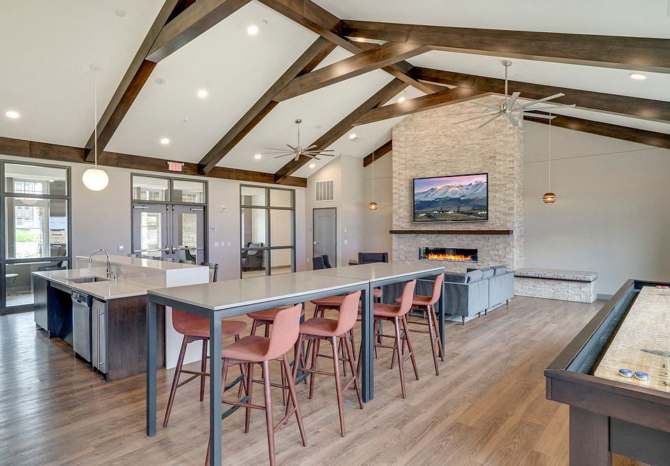 Our large clubhouse is the perfect place for residents to hang out or entertain friends.